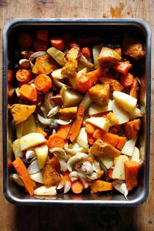 Lemon Herb Roasted Vegetables