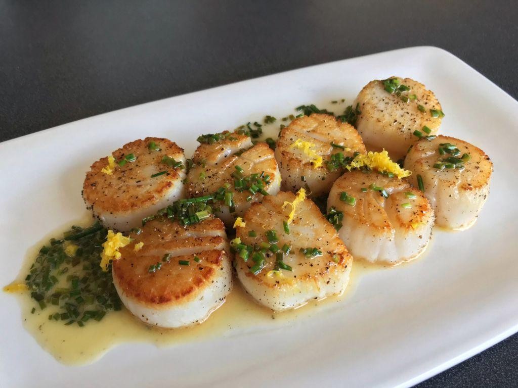 Lemon Herb Sauteed Scallops