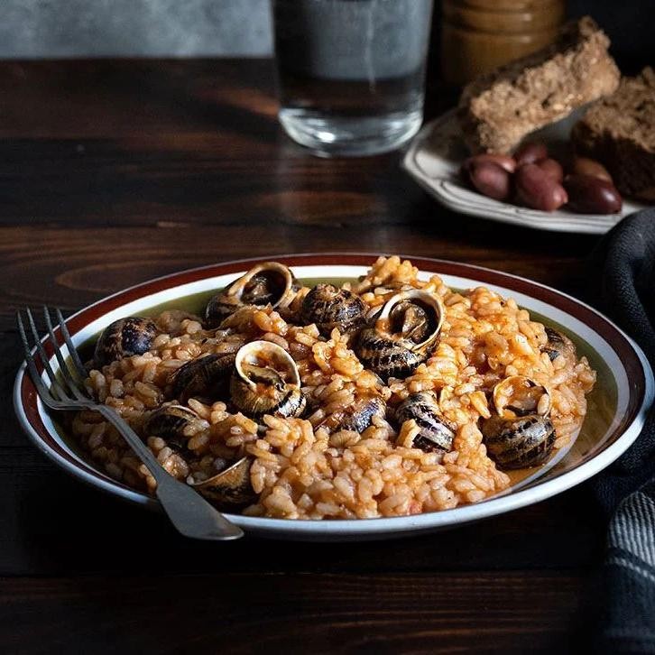 Lemon Herb Snail Risotto