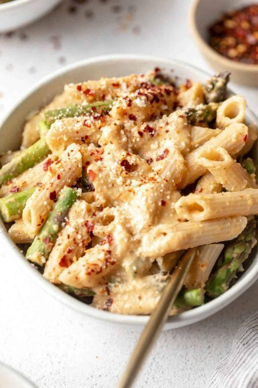 Lemon Herb White Bean Pasta