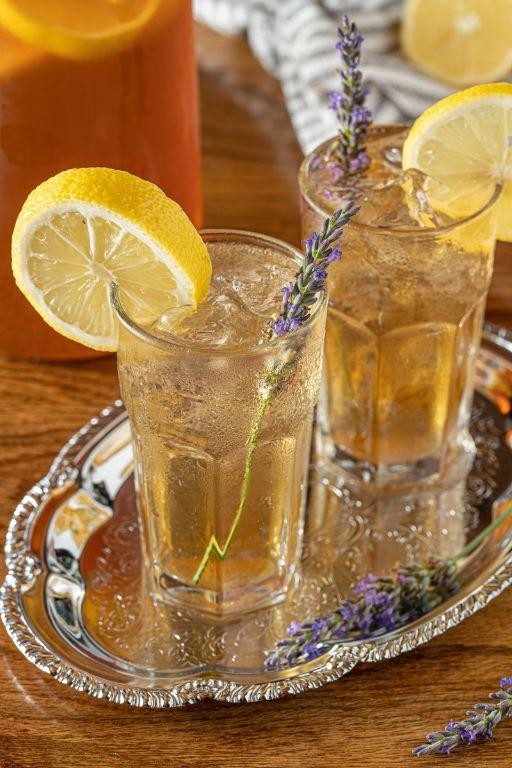 Lemon Lavender Iced Tea