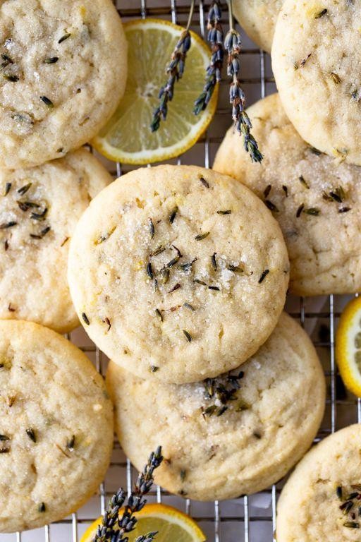 Lemon Lavender Sugar Cookies