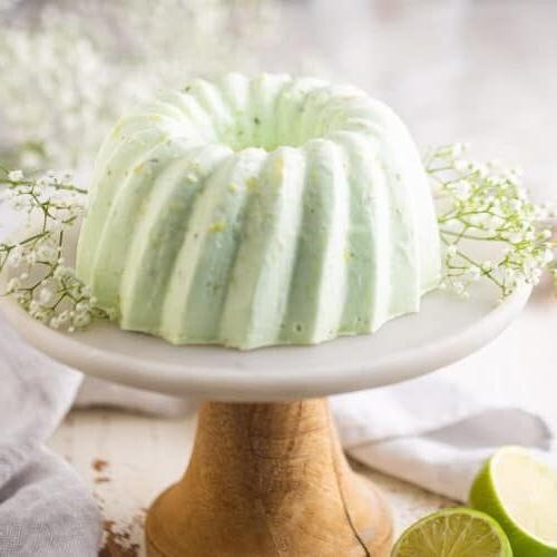 Lemon Lime Jello Mold with Pineapple