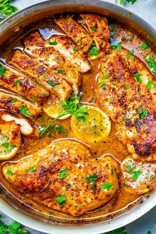 Lemon Mustard Baked Chicken