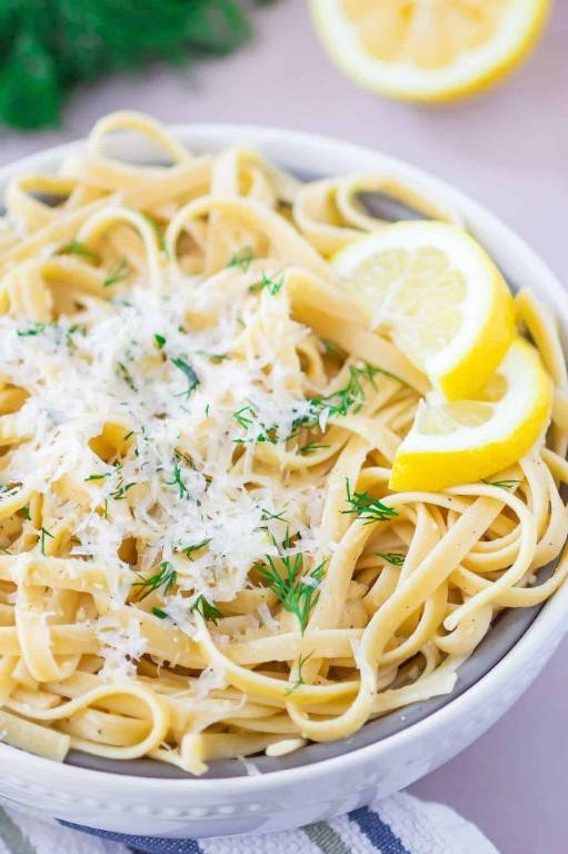 Lemon Parmesan Linguine