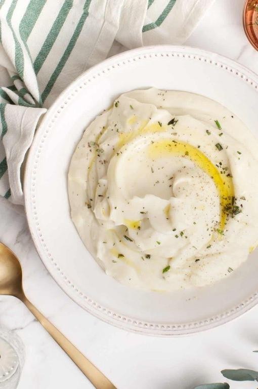 Lemon Parsnip Puree with Dill