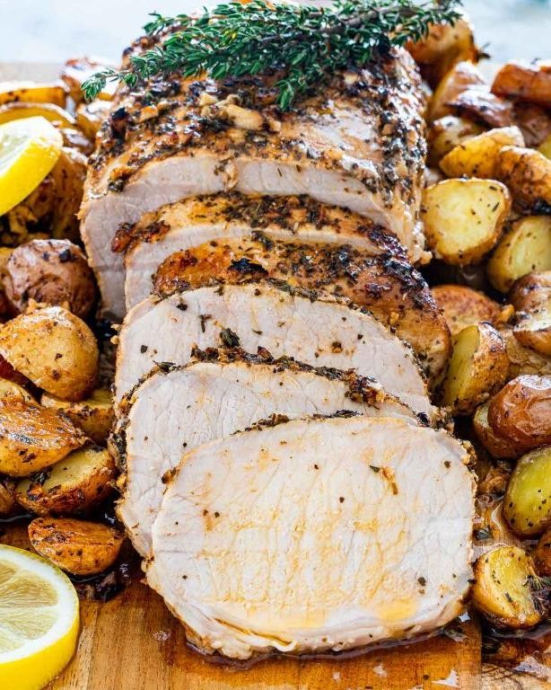 Lemon Pepper Pork Tenderloin
