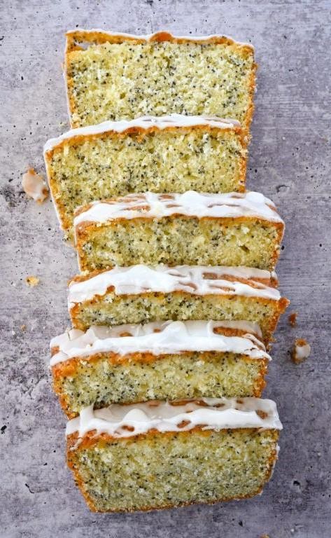 Lemon Poppy Seed Hotcake Loaf