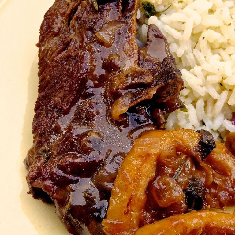 Lemon Rosemary Braised Lamb Shoulder Chops