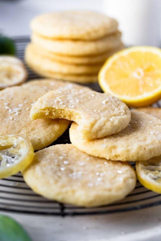 Lemon Sugar Cookie Bites