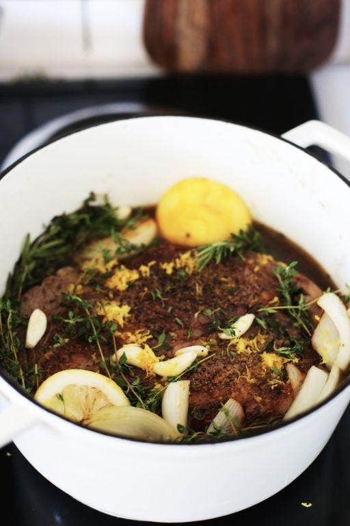 Lemon Thyme Beef Stew