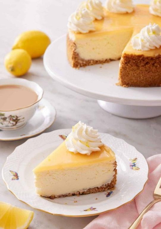 Lemon Zest Cream Cheese Cheesecake