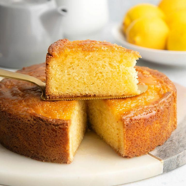 Lemon Zest Drizzle Cake