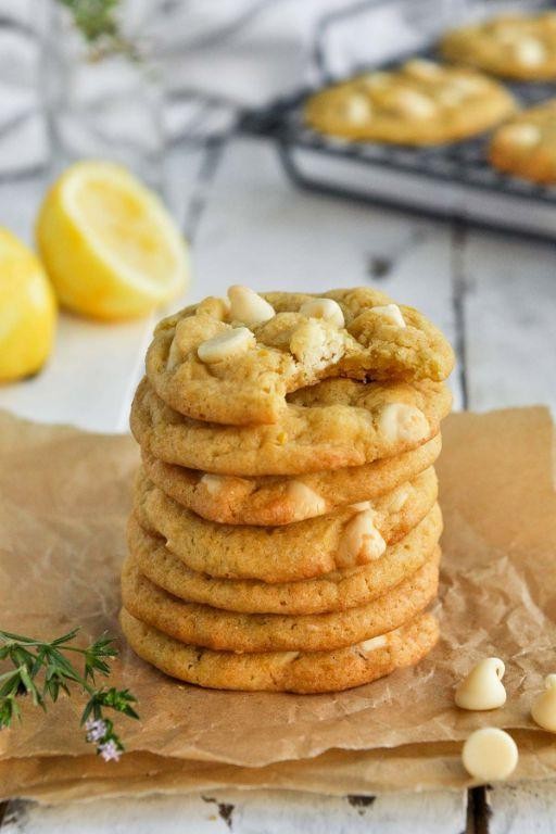 Lemon Zest Potato Chip Cookies