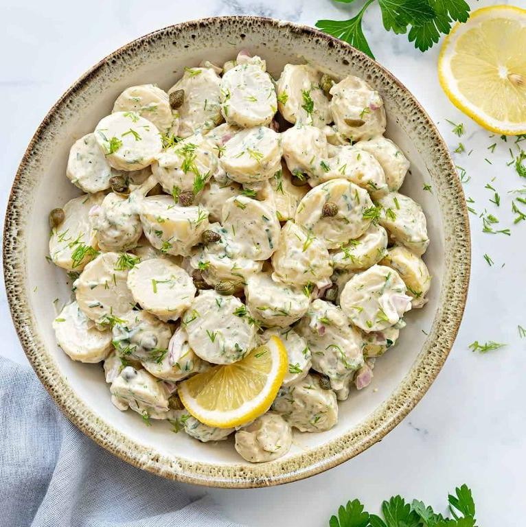 Lemon and Dill Potato Salad