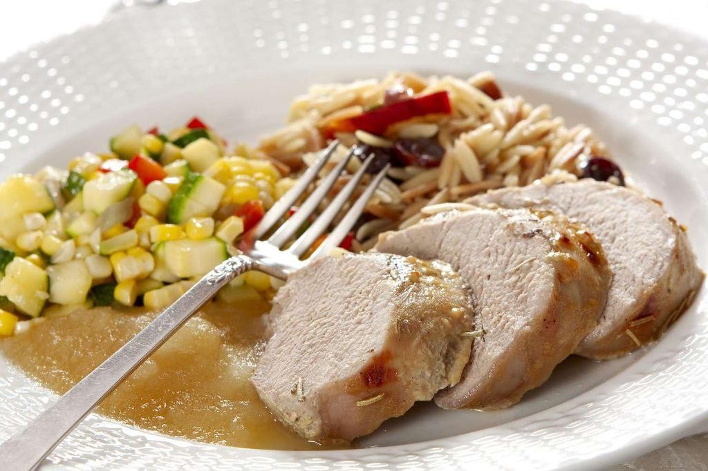 Lemon and Thyme Marinated Pork Tenderloin