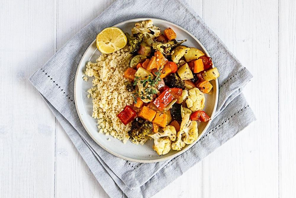 Lemon and Thyme Roasted Vegetables