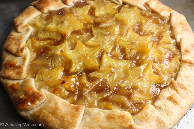 Lemon-Carambola Tart