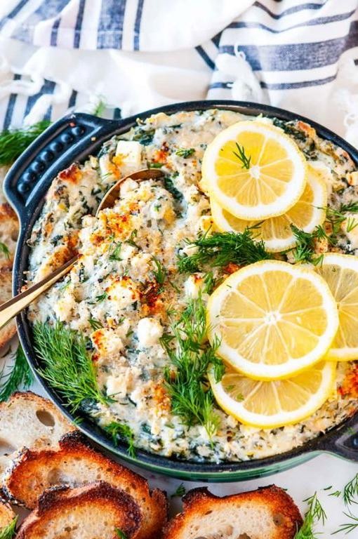 Lemony Artichoke and Spinach Spread