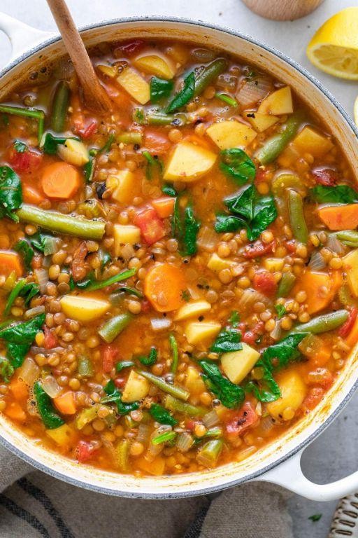 Lentil and Vegetable Hearty Soup Jar Mix