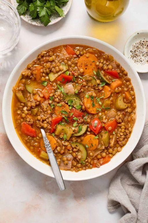 Lentil and Vegetable Tibs