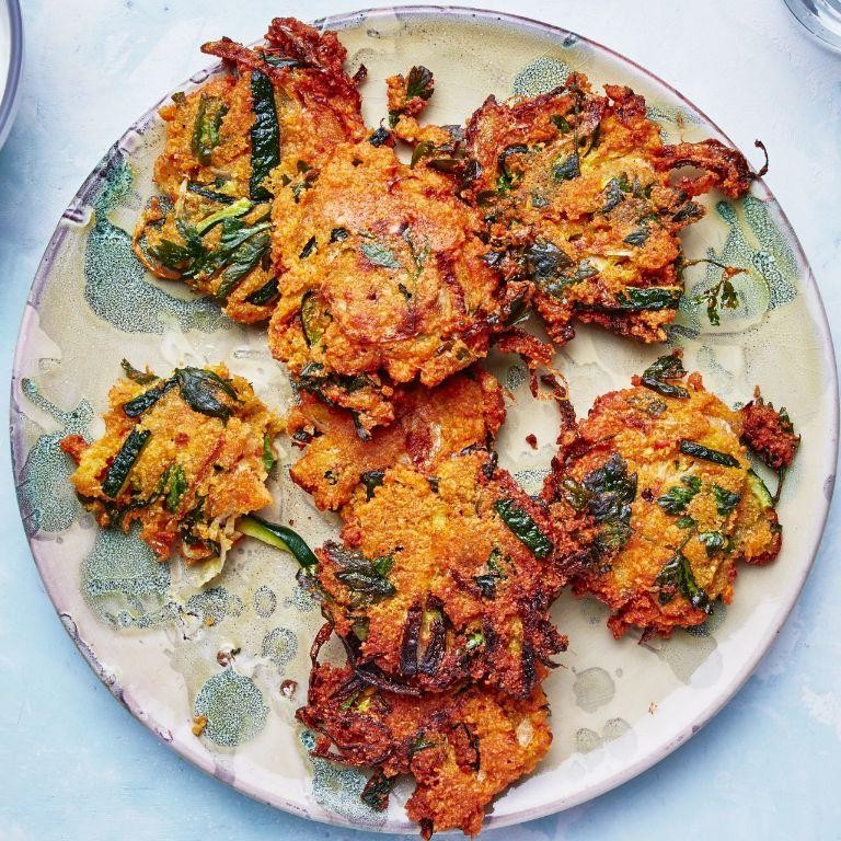Lentil and Zucchini Fritters