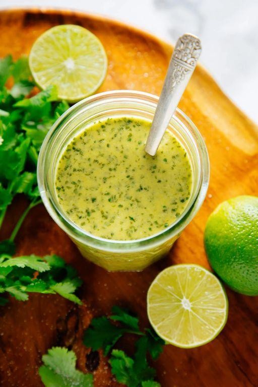 Lime Cilantro Poppy Seed Dressing