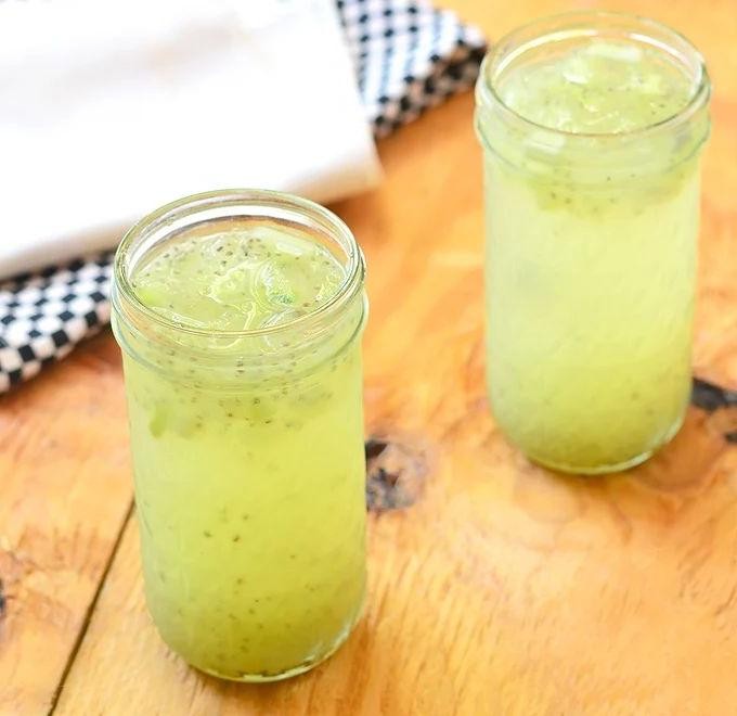 Lime and Chia Fresca Beverage