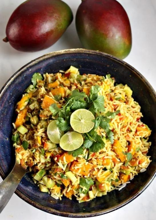Lime and Mango Basmati Rice