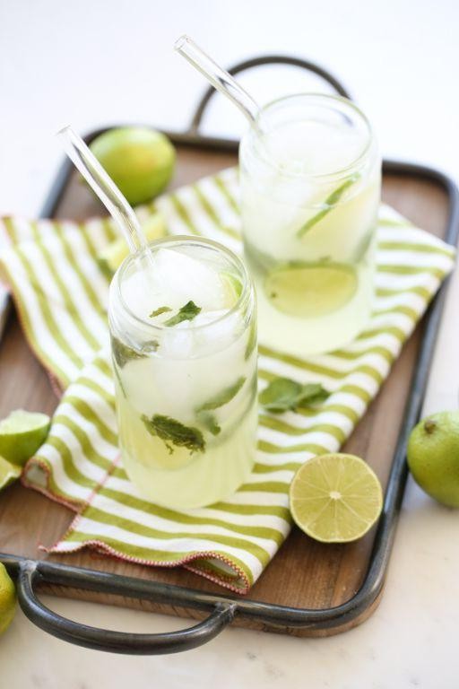 Lime and Mint Spritzer