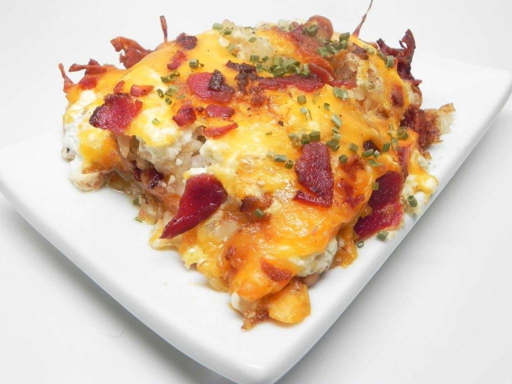 Loaded Hash Brown Beef Bake