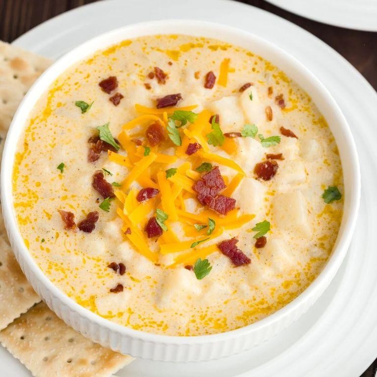 Loaded Hash Brown Soup