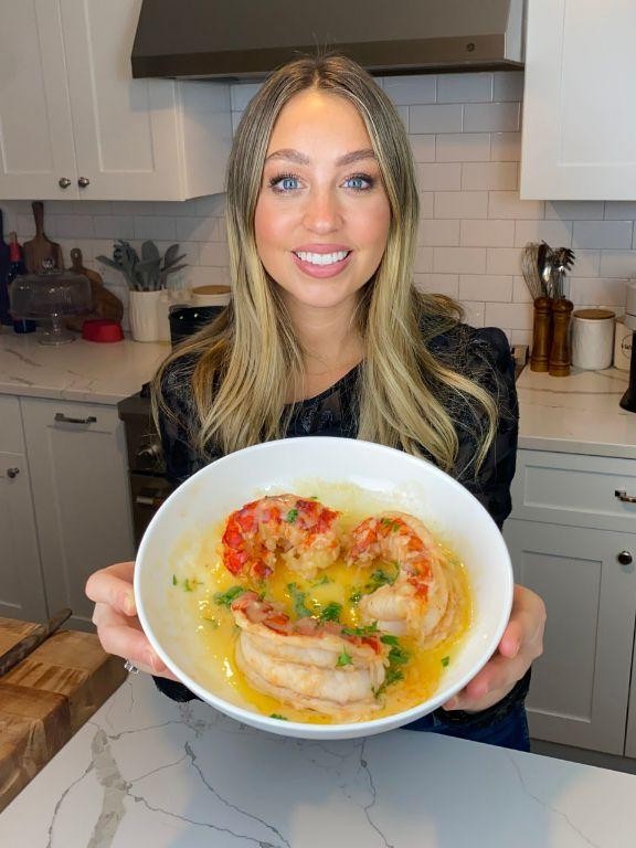 Lobster Tail Steamed in Herb-Infused Broth