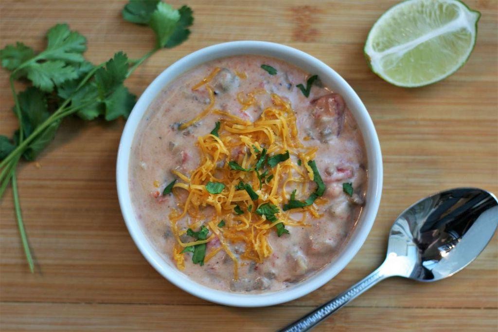 Low Carb Creamy Cauliflower Taco Soup