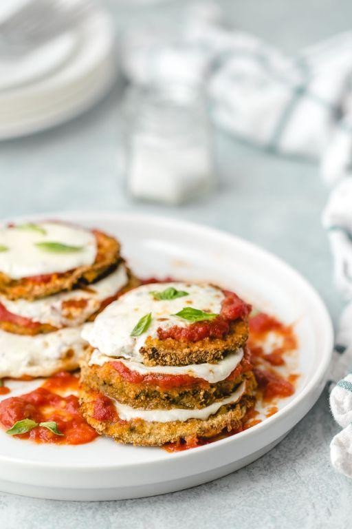 Low-Calorie Eggplant Parmesan