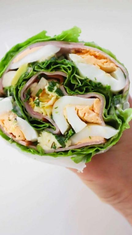 Low-Carb Enchirito with Lettuce Wraps