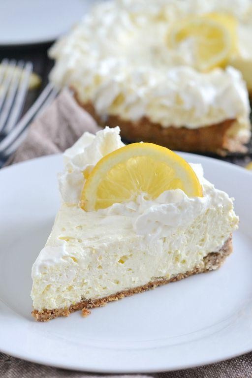 Low-Carb Lemon Cheesecake