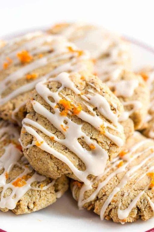 Low-Sugar Orange Cardamom Cookies
