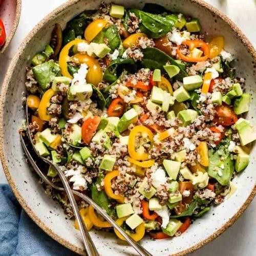 Luminous Quinoa and Avocado Salad