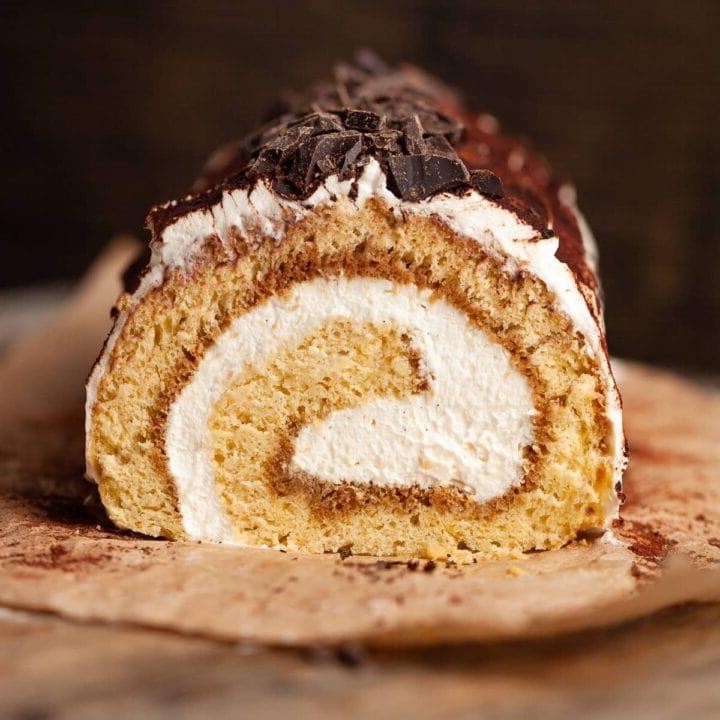 Luscious Tiramisu Egg Rolls