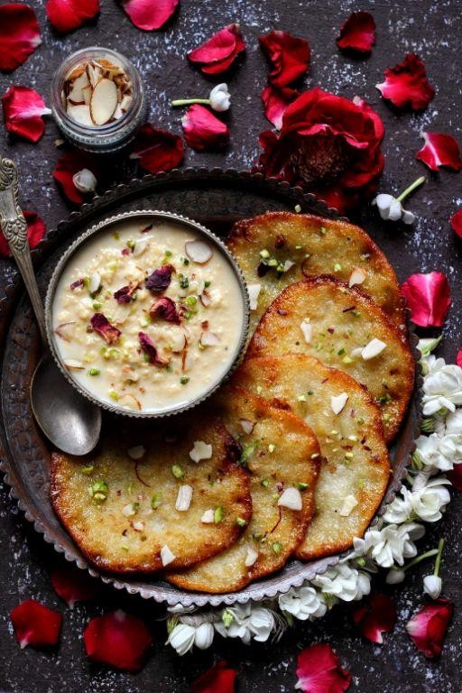 Malpua with Rabri Topping