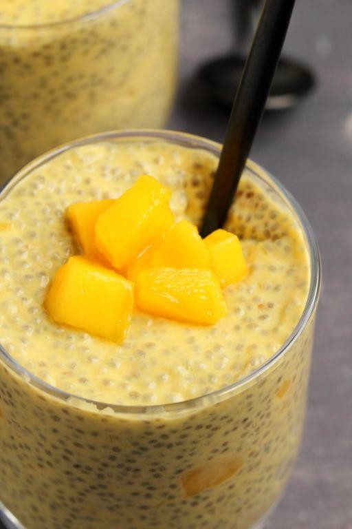 Mango Chia Seed Pudding
