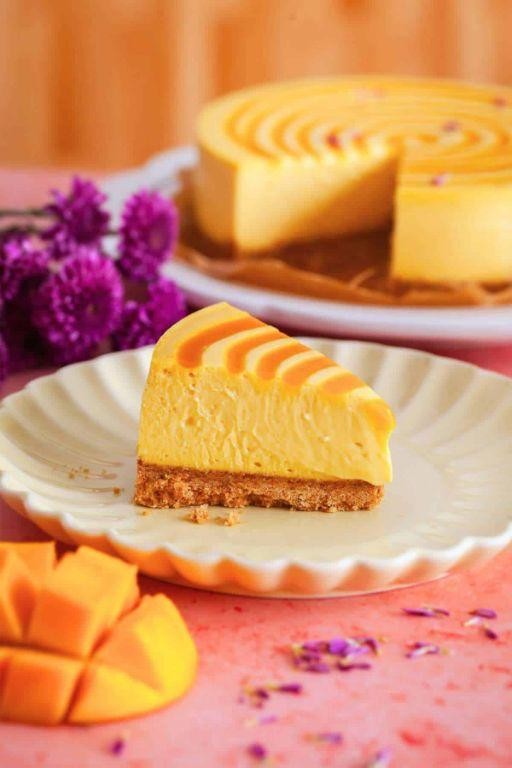 Mango Cream Cheese Cheesecake Delight