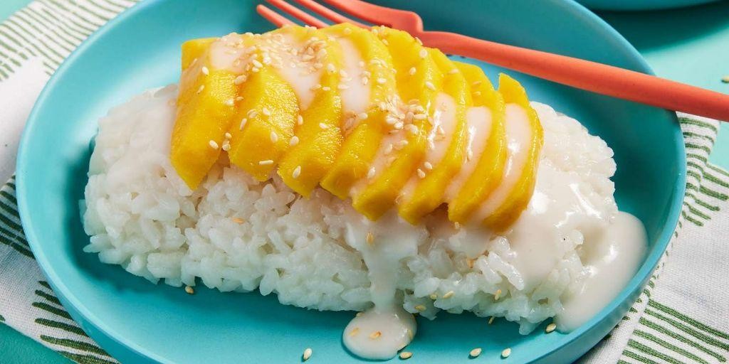 Mango Jasmine Rice Pudding