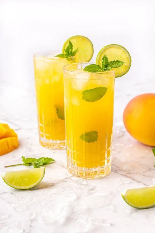 Mango Mint Mocktail