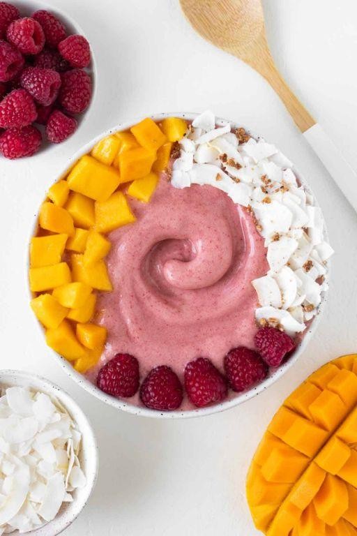 Mango and Berry Smoothie Bowl