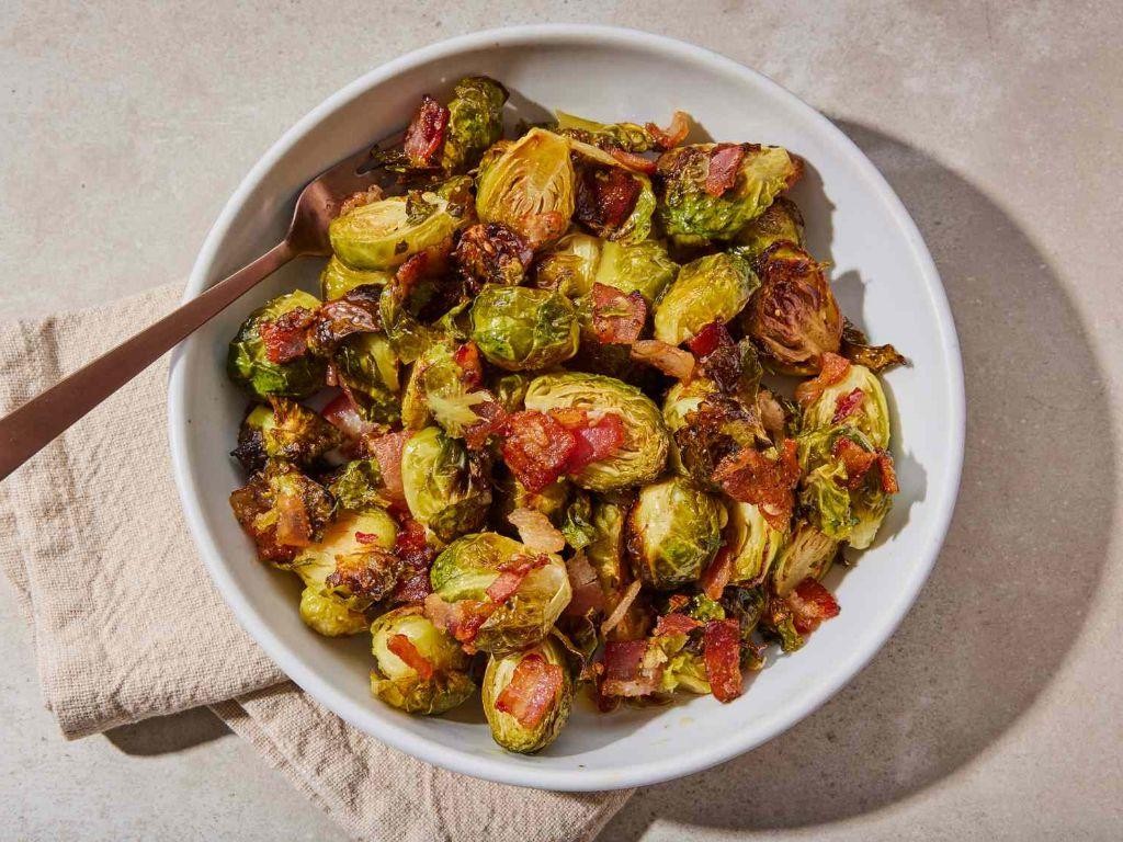 Maple Bacon Brussels Sprouts