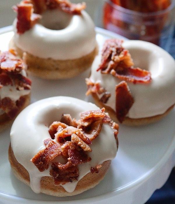 Maple Bacon Mini Donuts