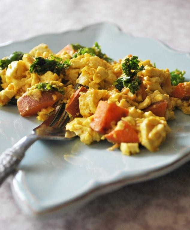 Maple Cinnamon Scrambled Tofu