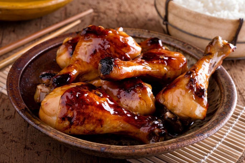 Maple Dijon Roasted Drumsticks